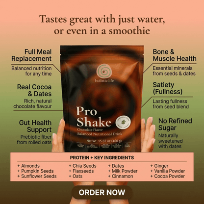 Pro Shake – Complete Daily Nutrition (Chocolate Vanilla Flavor)