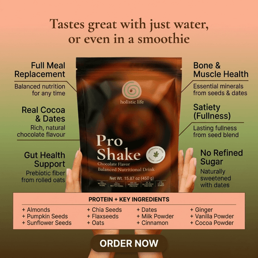 Pro Shake – Complete Daily Nutrition (Chocolate Vanilla Flavor)