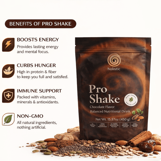 Pro Shake – Complete Daily Nutrition (Chocolate Vanilla Flavor)